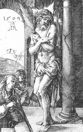 Albrecht Durer Man of Sorrows by the Column China oil painting art